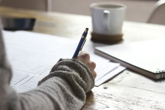 Preparing paperwork for a residence renewal