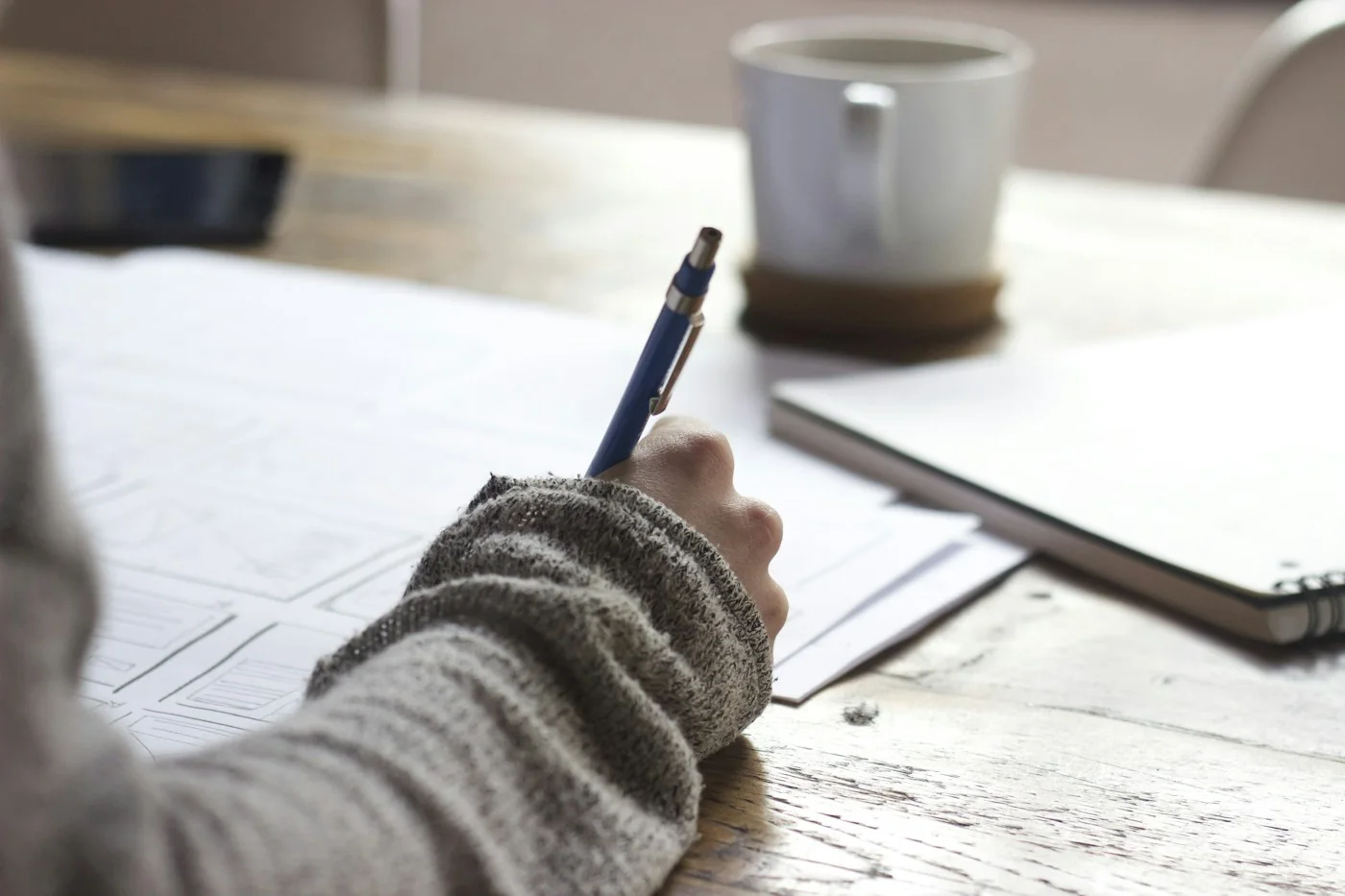 Preparing paperwork for a residence renewal